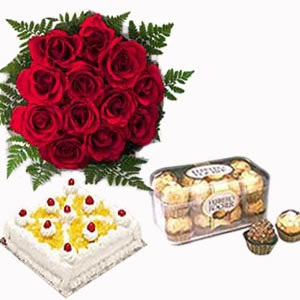 Send bunch of red Roses to Mysore